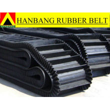 ribbed sidewall rubber conveyor belt